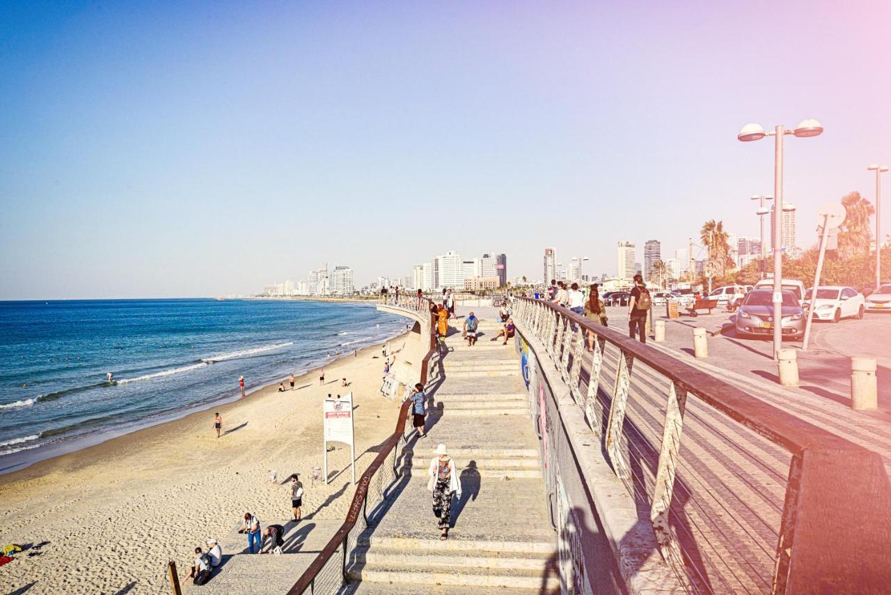 Apartment With Sea View And Balcony Facing West By Sea N' Rent Tel Aviv Buitenkant foto